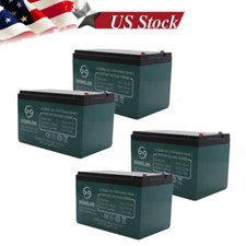 2/3/4 Pack 12V 12Ah 6-DZM-12 Rechargeable Battery Electric Go Karts Scooters ATV
