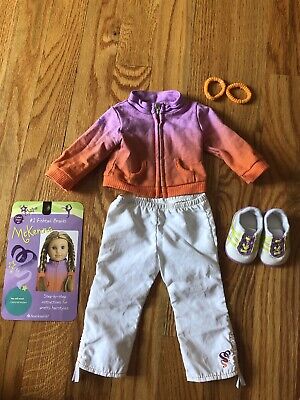 American Girl Doll of the Year McKenna School Outfit Denim Skirt ONLY Retired 