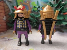 samouraï guerrier asiatique mongol dragon PLAYMOBIL Chevalier custom 4789 A
