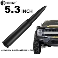 5.3" Car Stubby Bullet Antenna Radio FM Antena Black Kit Universal Screw