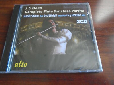 J.S. Bach: Complete Flute Sonatas & Partita CD NEW SEALED