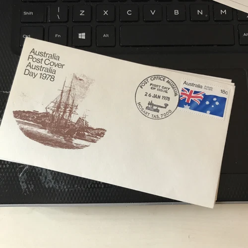 Australia 1978 First Day Cover FDC 26 JAN AUSTRALIA DAY 1978 HOBART PMK WCP