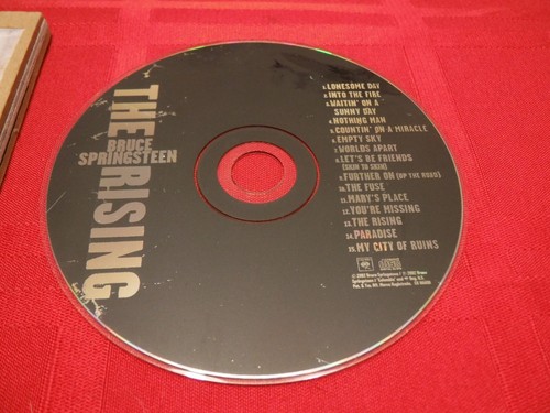 Bruce Springsteen The Rising 2002 CD 48 Page Book Lonesome Sunny Day City Ruins - Foto 3 di 10