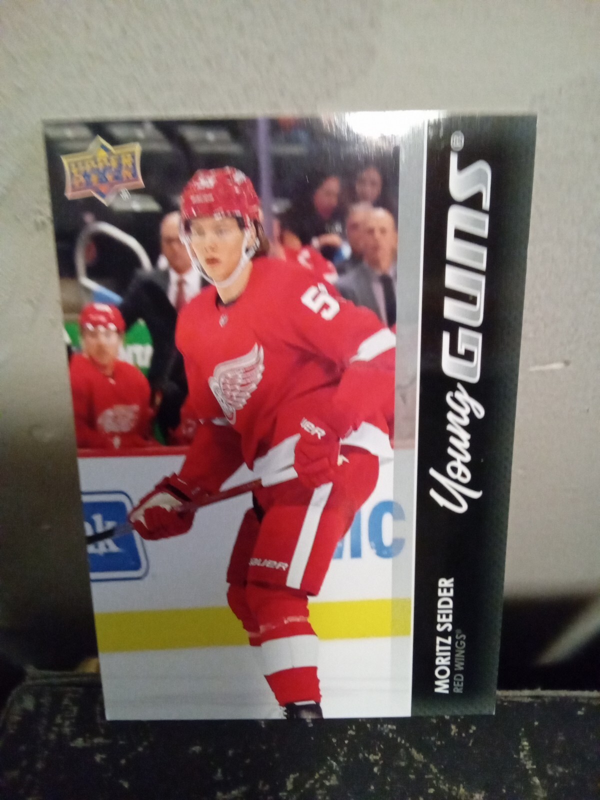 2021-22 Upper Deck Young Guns Jumbo Moritz Seider #469 RC Oversized