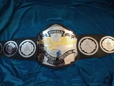 NEW Universal Heavyweight Championship Leather Belt 4MM