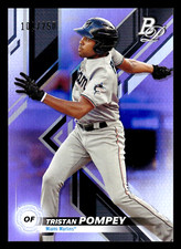 2019 Bowman Platinum Tristan Pompey Top Prospects Purple #TOP-40 -/250