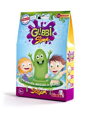 Simba Glibbi Slime - Schleim für die Badewanne - Schwimmartikel 150g ab 3 Jahre