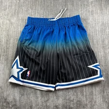 Orlando Magic Mitchell & Ness Shorts Adult Small 94 Blue Gradient Swingman Men