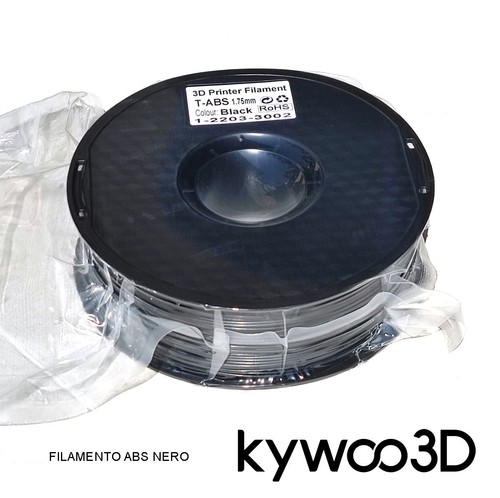 FILAMENTO ABS 1,75 MM STAMPANTE 3D MATERIALI STAMPA +/- 0,02 MM 1 KG STAMPA 255° - Foto 3 di 4