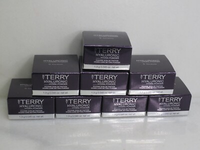 T BY TERRY HYALURONIC HYDRA-POWDER SETTING POWDER 0 COLORLESS  0.045 OZ LOT OF 8