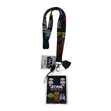 Star Wars Lanyard With Darth Vader Soft Touch Dangle