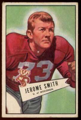1952 Bowman Small FB #65 Jerome Smith GD 49ers  74331