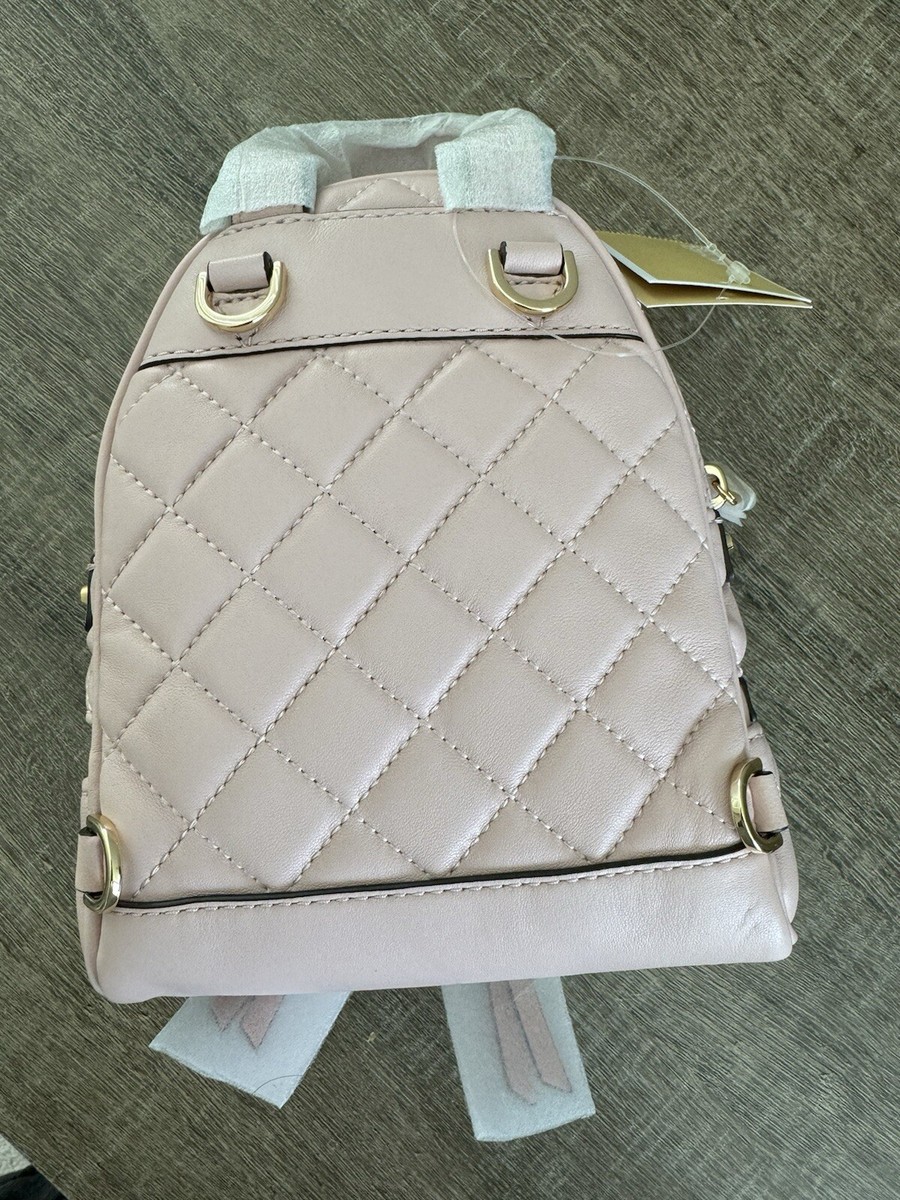 NWT MICHAEL KORS RHEA ZIP XS MSGR BACKPACK IN BLOSSOM | eBay