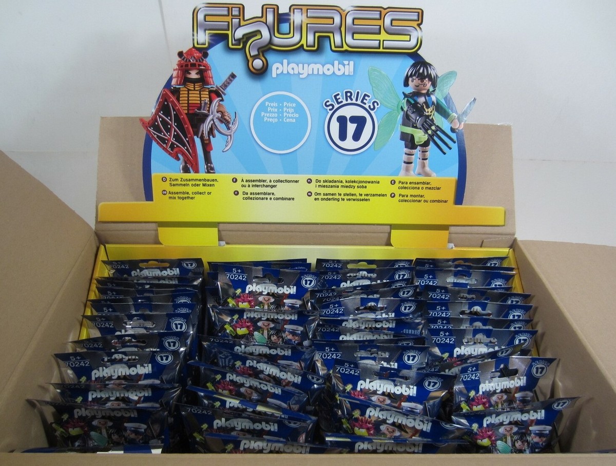 Playmobil 70242 Boys Series 17 Mini Figure CASE of 48 Blind Bags #10043
