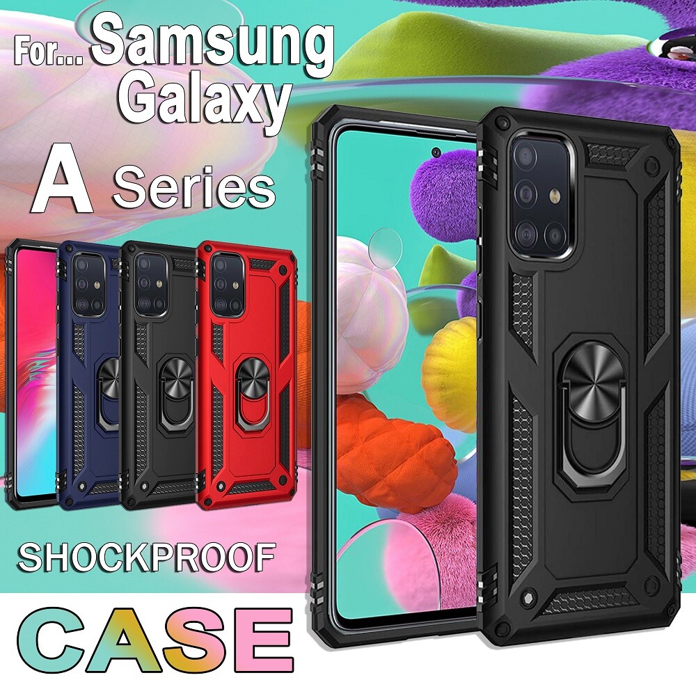 For Samsung Galaxy A11 A21S A31 A51 A71 S20 Ultra Magnetic Case Heavy Duty  Cover
