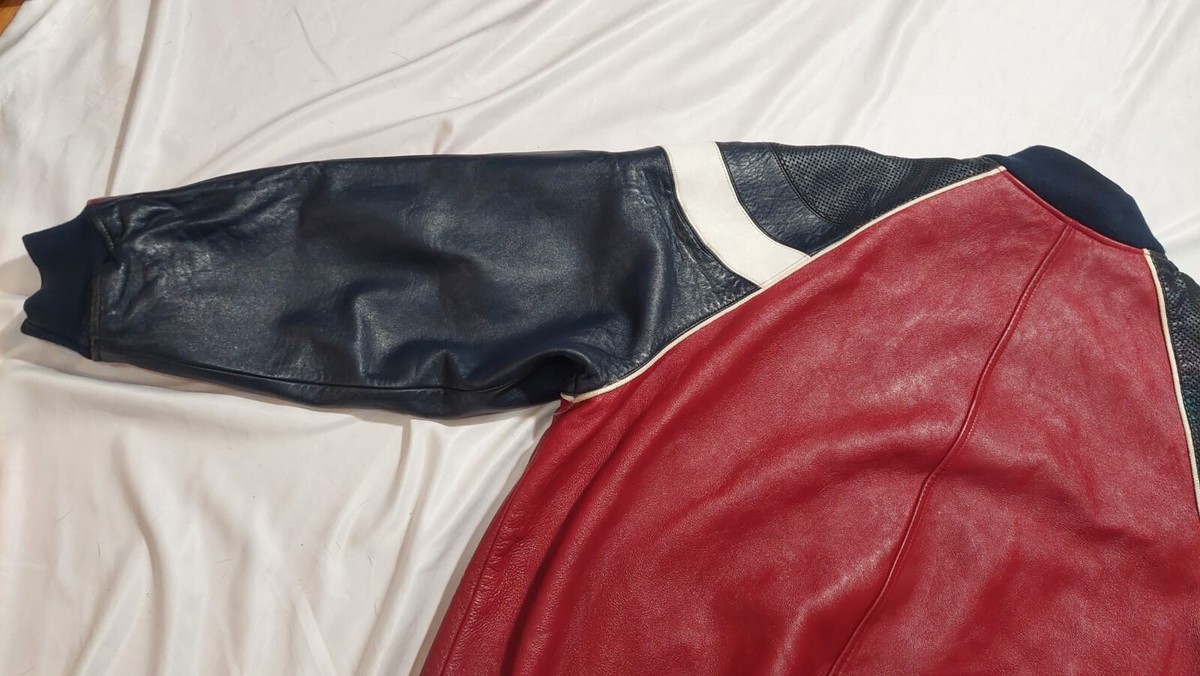 VGC Rocawear Rocafella JAY-Z NY Leather Varsity jacket 2XL XXL | eBay