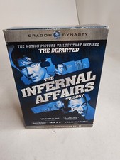 The Infernal Affairs Trilogy 3 DVD, 2 NEW 1 USED