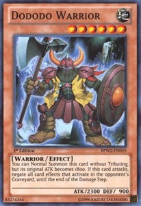 Dododo Warrior - SP14-EN018 - Common - 1st Edition x3 - Near Mint
