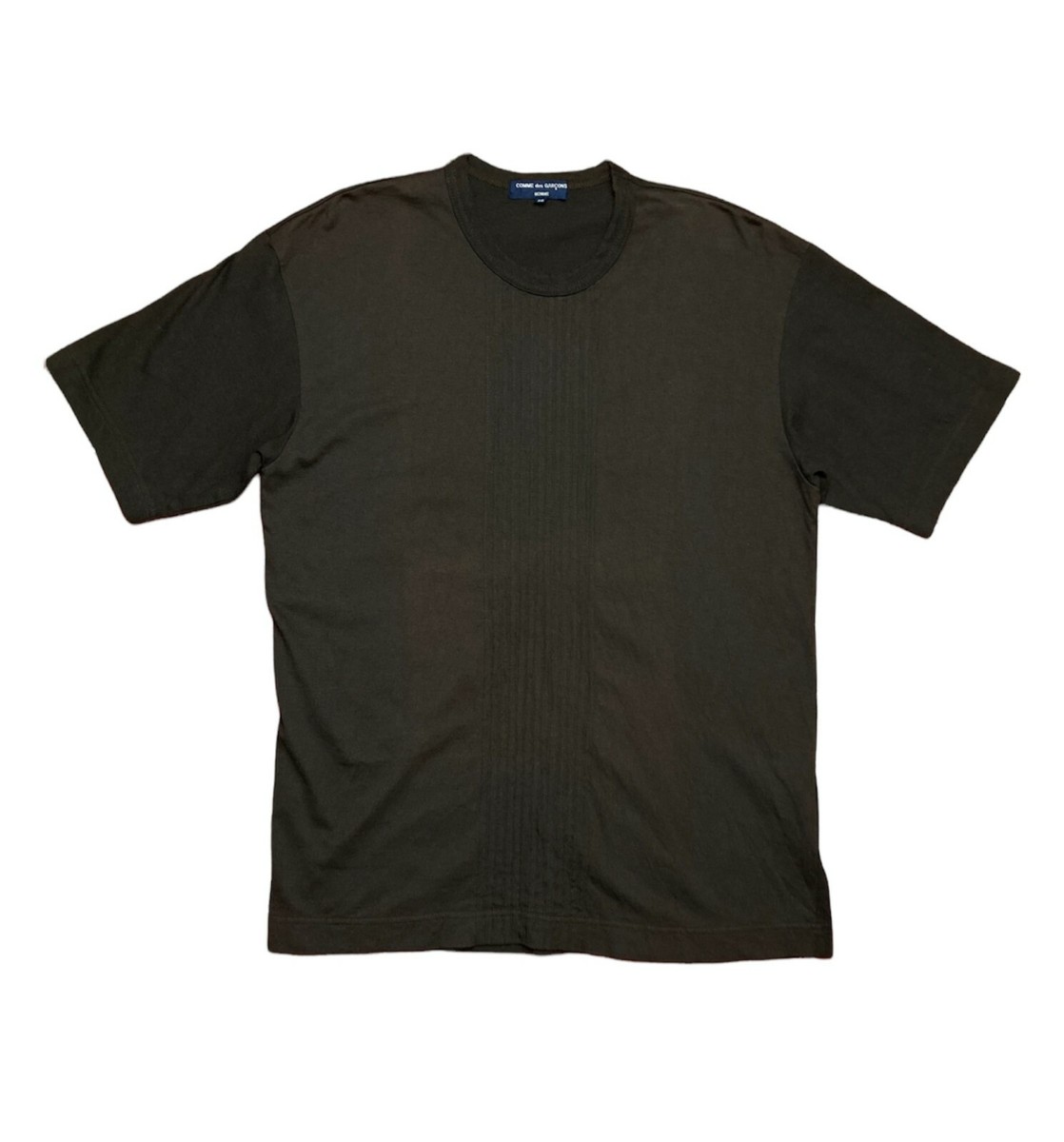 COMME des GARÇONS homme AD2006 Comme des Garcons Homme AD2006 T-shirt with front sewing