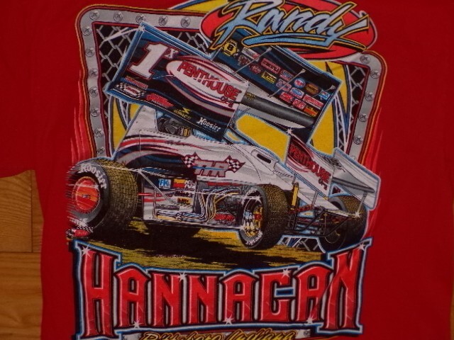 Penthouse Racing T-Shirt Adult L Sprint Car [sh168]