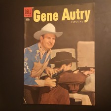 GENE AUTRY COMICS 98 DELL PUB. WESTERN TV RELATED 1955