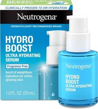 Neutrogena Hydro Boost Hyaluronic Acid Serum Fragrance-Free Hydrating 1.0 fl oz
