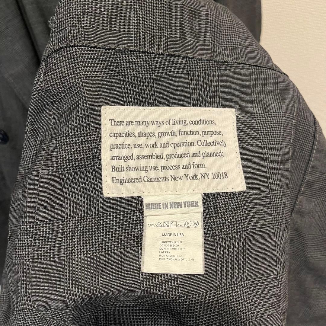 Engineered Garments Double Jacket Gray Wool Summe… - image 6