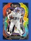 🔥2025 Panini Select JUSTIN JEFFERSON Tie Dye Suite Level Prizm #3/25 Card #364