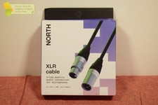 NORTH 10ft XLR Cable: Male-to-Female Microphone Connector, Audio Adapter