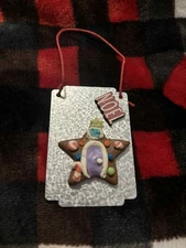 Clay Art Magnets, And Earrings And Christmas Tree Ornaments