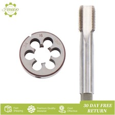 3/4"-16 UNF High-Speed Steel Machine Right Hand Thread Tap and Round Thread Die