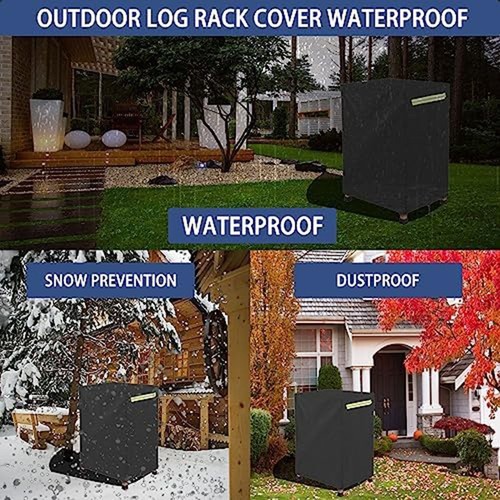 Heavily Constructed Weatherproof Firewood Storage Solution for Outdoors - Picture 8 of 24