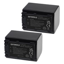 2x Batteria per Sony HXR-NX30 HXR-NX30E HXR-NX70 HXR-NX5R HXR-NX3 1500mAh 7,2V