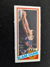 1980-81 Topps Basketball Card # 253 John Shumate SD - Detroit Pistons (EX/NM)