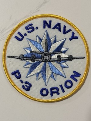 Original US Navy Aviation P-3 Orion Anti-Submarine Surveillance Aircraft Patch
