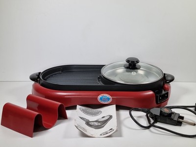 Salton Santa Fe Fajita Sizzler Tischgrill Herd Tortilla Pfanne manueller Halter