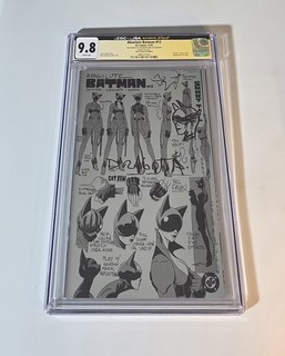 Absolute Batman #13 CGC JSA 9.8 Felic Comic Art Signed & Sketched Nick Dragotta