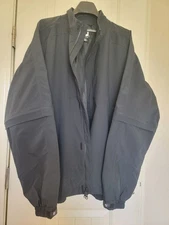 Men's Foot Joy TECH Jacket Water Resistant Zip Off Sleeves Black XL