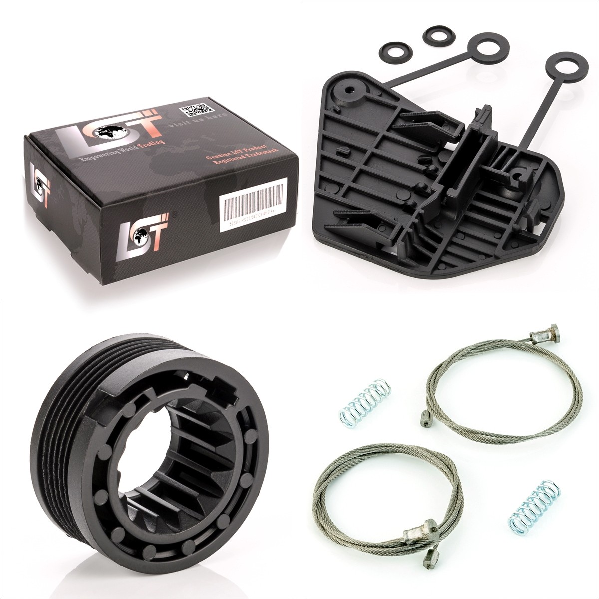 Window Lifter Repair Kit Front Left For Smart Fortwo Coupe Cabrio 450 *NEW*