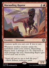1 x Marauding Raptor - Commander: The Lost Caverns of Ixalan - NM-Mint - MTG