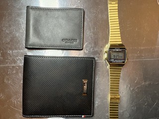 Coach Wallet S.T. Dupont Card Holder Activa Gold Tone Digital Watch Lot