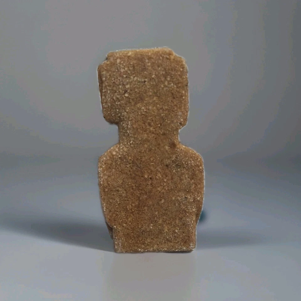 Statue Sculpture Figurine Miniature Tiki En Pierre. Polynésie Tahiti Art Oceanie - Photo 4/4