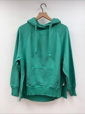 American Eagle Hangout Hoodie Oversized Slouchy Sweatshirt Lounge Teal Green XS