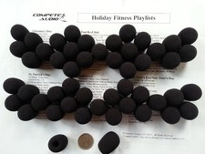 Foam Microphone Windscreens Microphone Covers 50-Pack Headset/Lapel Lavali...