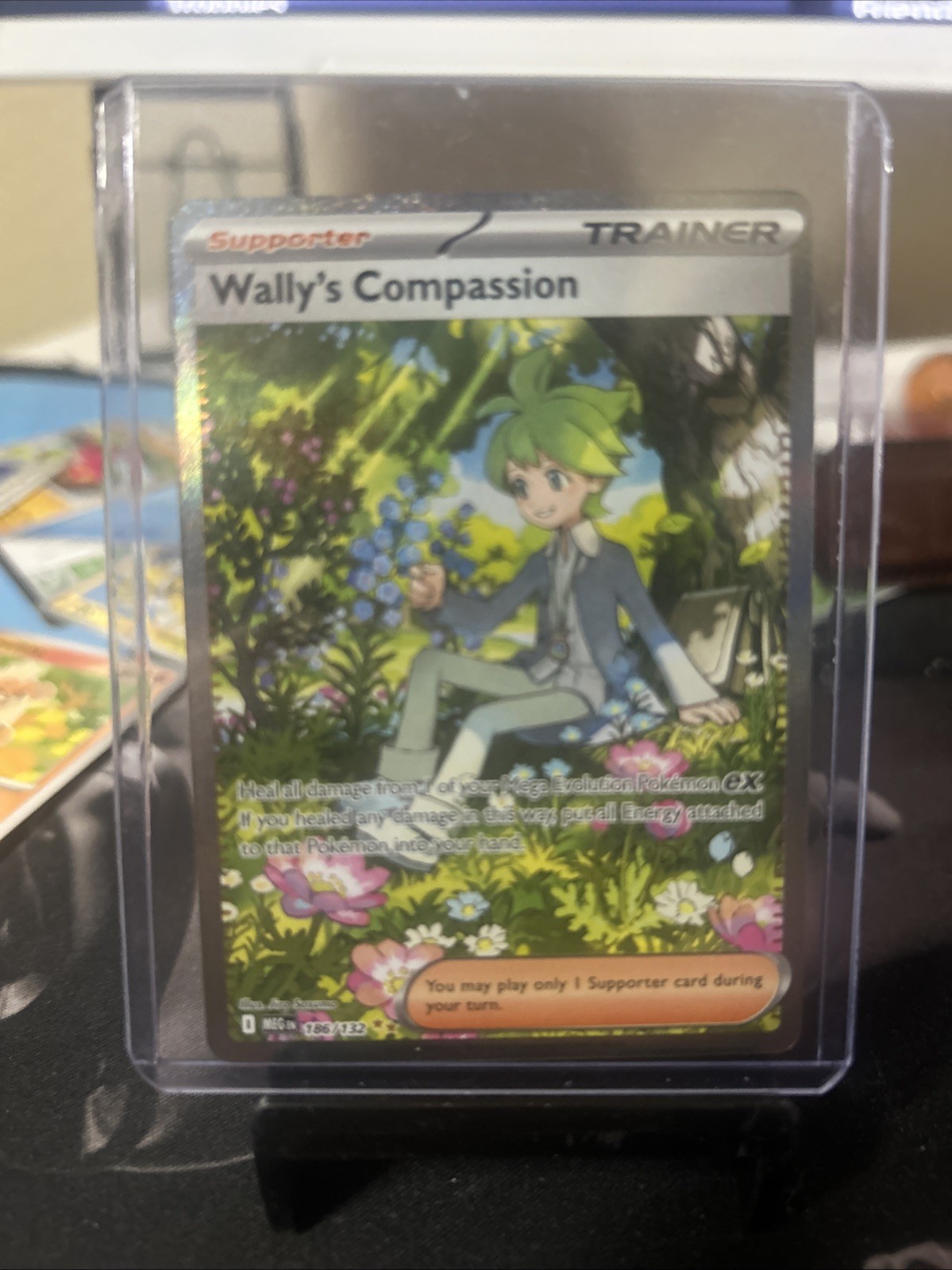 Wally's Compassion 186/132 Me01: Mega Evolution Near Mint Pokemon Card