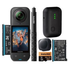 Insta360 X5 - 8K 360° Action Camera Kit + Zo...