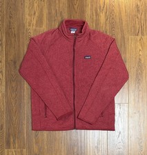 Patagonia Better Sweater Fleece Jacket Mens XL Red Full Zip Outdoor Hiking