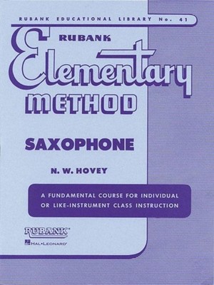 Rubank Elementary Method Saxophone | N W Hovey | Englisch | Taschenbuch | Buch