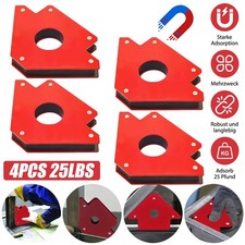 Schwei&szlig;halter Magnethalter Schwei&szlig;magnet Schwei&szlig;hilfe 4 St&uuml;ck 25LBS Magnetisch