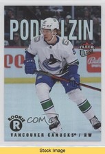 2021 Upper Deck Fleer Ultra Rookies Rainbow Foil Vasily Podkolzin #204 READ 12g7